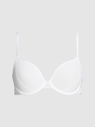 Calvin Klein Underwear HU178658 | Calvin Klein Pique Lace Női Póló Melltartó Fehér